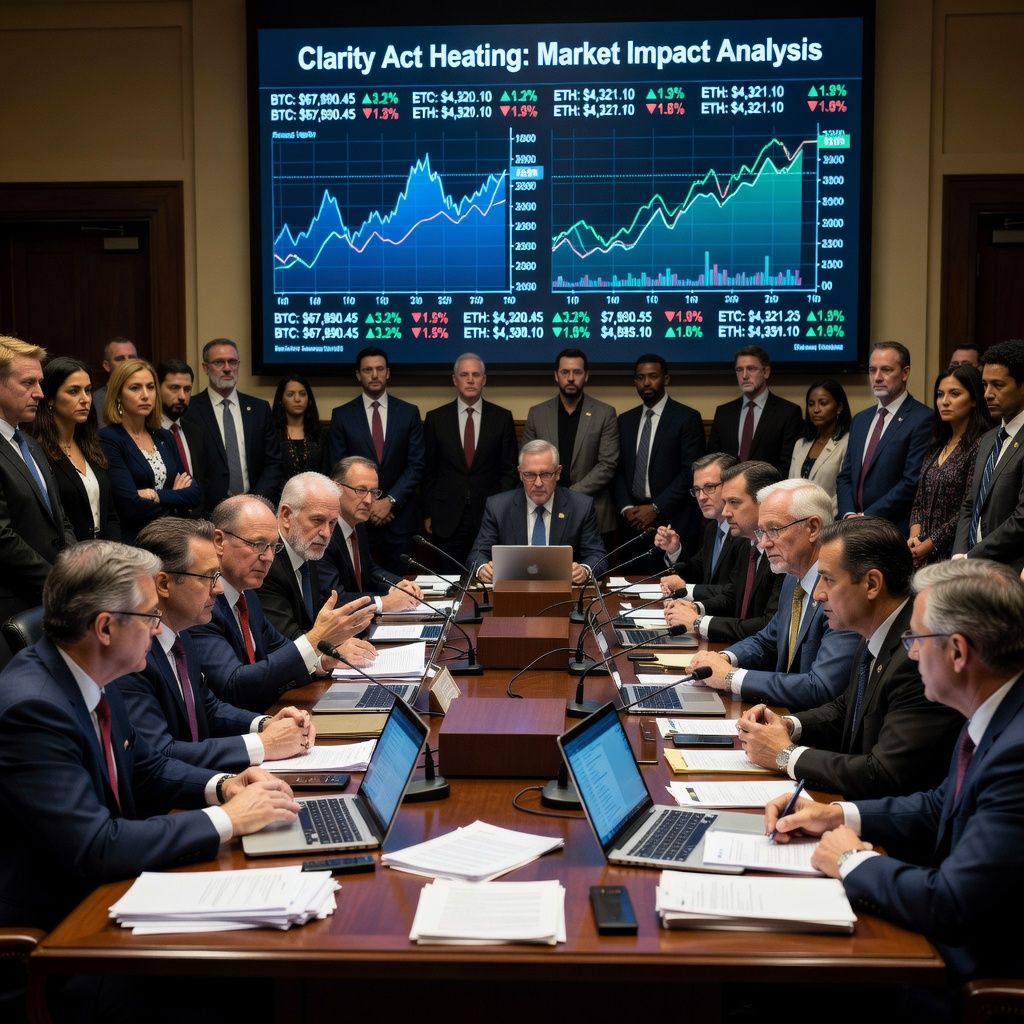 The Clarity Act Advances: Key Takeaways from the Markup Hearing