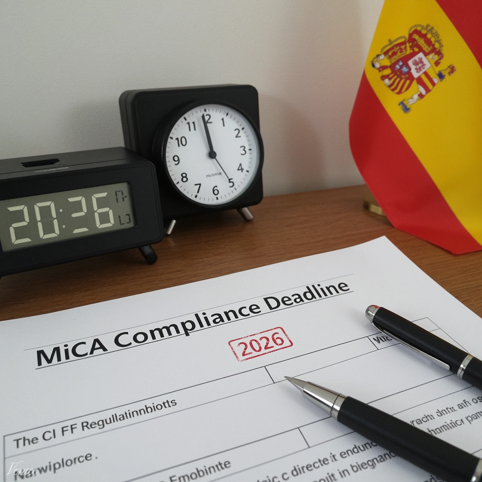 Spain: No Extensions for Crypto Firms to Meet EU MiCA Deadline