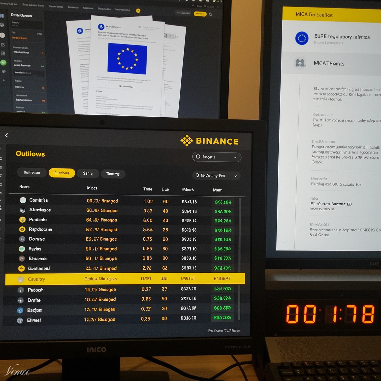 Binance Posts Over $400M in Weekly Net Outflows as MiCA Deadline Nears