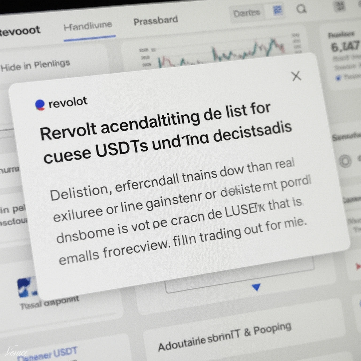 Revolut to Remove USDT Stablecoin from Platform by August 31